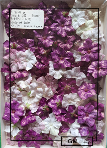 Kuffner Floristenbedarf, 100 farbige Streublüten