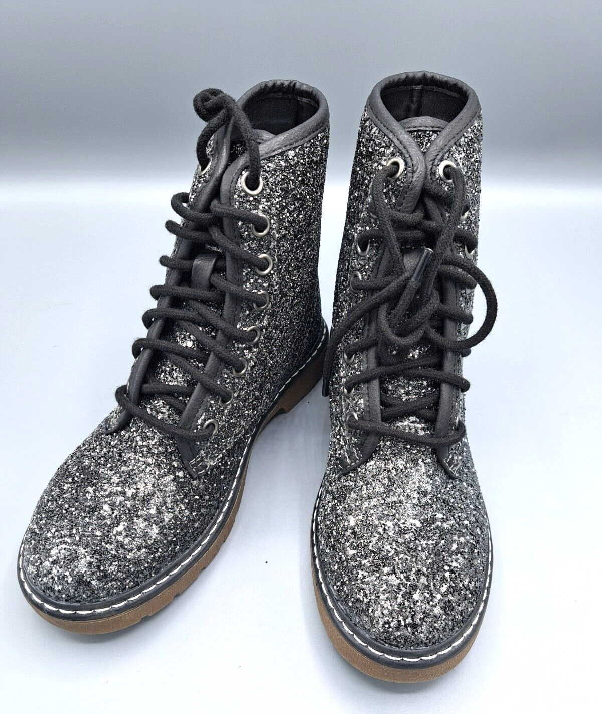 Nella Worker Boot Glitter, Größe 36, Stylische Boots UVP: 79,95€