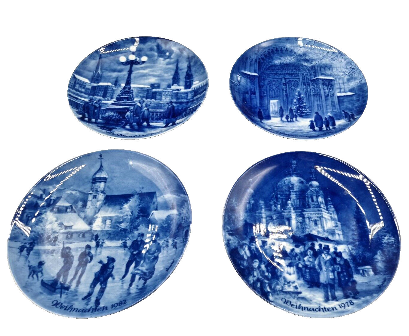 Berlin Design Sammlerteller Weihnachtsteller 12er Set