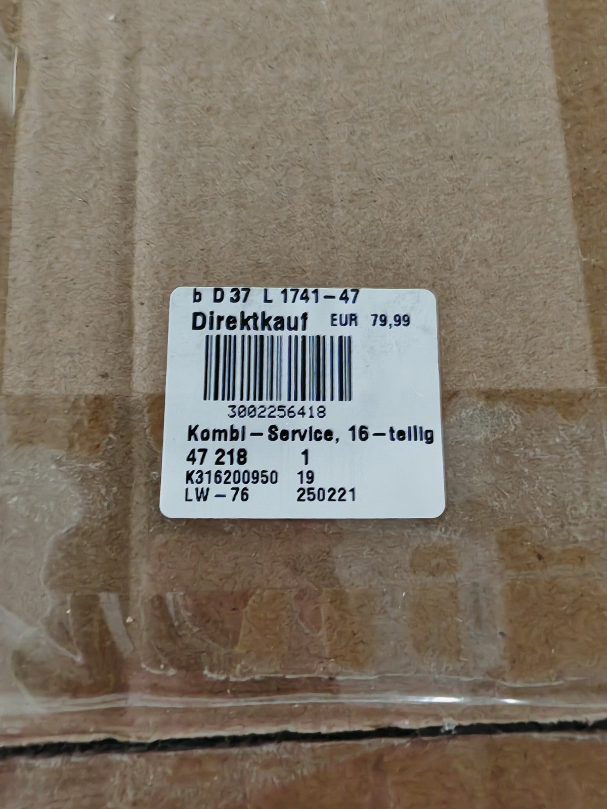 Creatable Nice Cream 16-tlg Kombiservice Geschirrset 4 Personen Bunt HA18