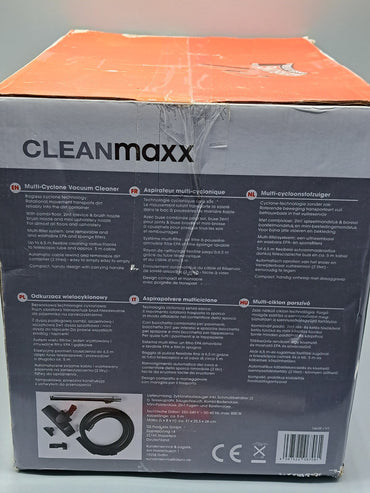 Cleanmaxx, Multi-Zyklonstaubsauger, Beutellos, Handlich
