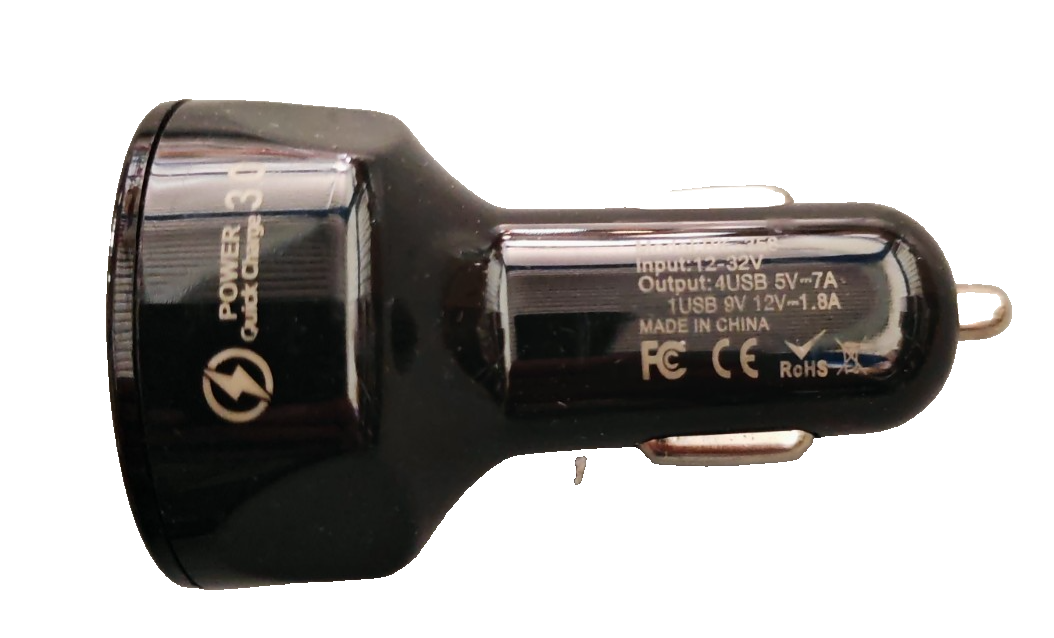 Intelligentize Fast Car Charger 4 USB Auto Ladegerät 12-32V Schnellladegerät A8