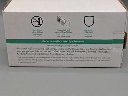 Weissenstein Toilettenpapierhalter WOMO Silber