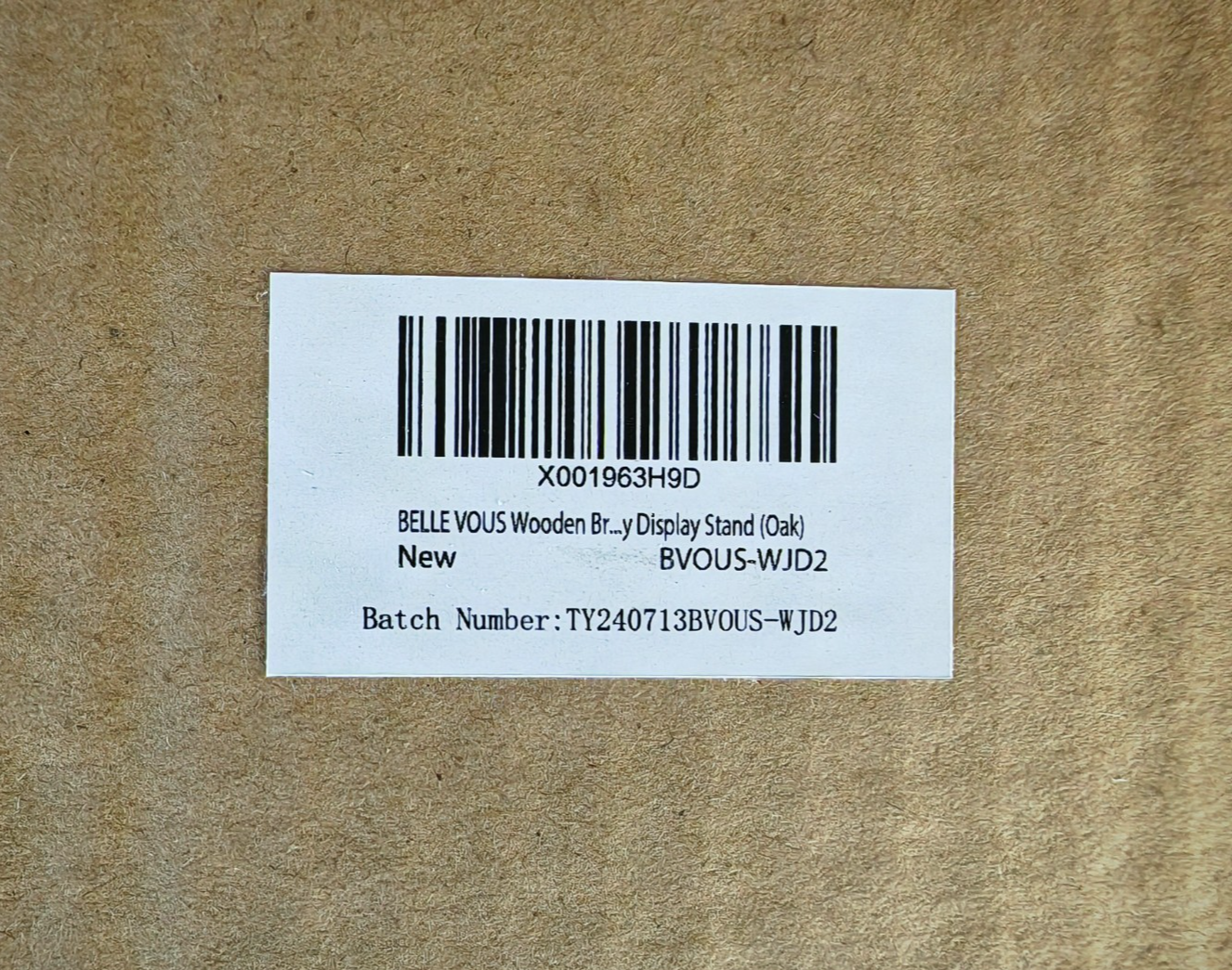 Belle Vous Schmuckständer Holz 4 Ebenen Schmuck Organizer Kettenhalter 48cm F4