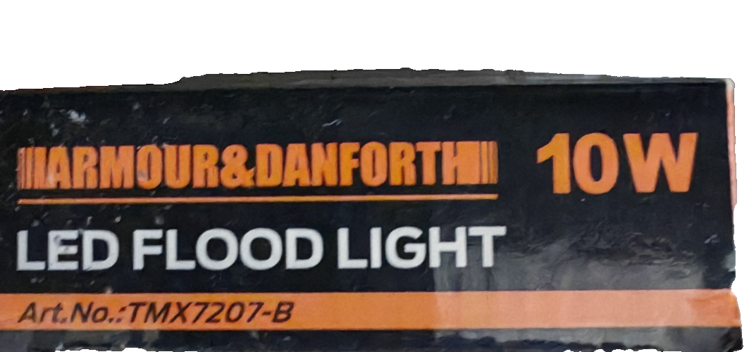 Armour & Danforth LED Flutlichtstrahler 10W 800lm IP65 Kaltweiß 6500K  HA34