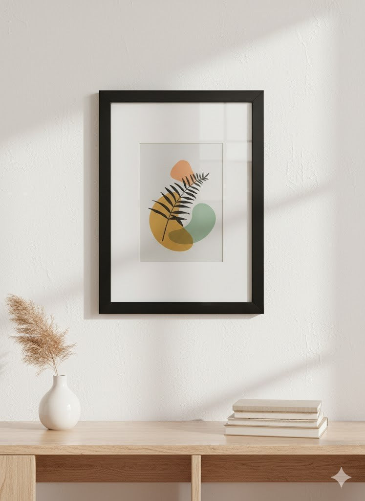 KM Trend Bilderrahmen 21x30 cm Schwarz Foto Rahmen Wand Deko Hochformat