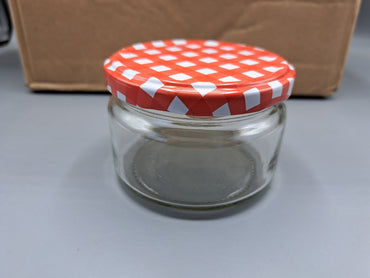 Com-Four Einmachgläser, 250ml, 12 Stück