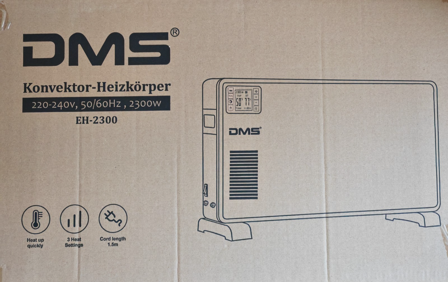 DMS Konvektor-Heizkörper EH-2300