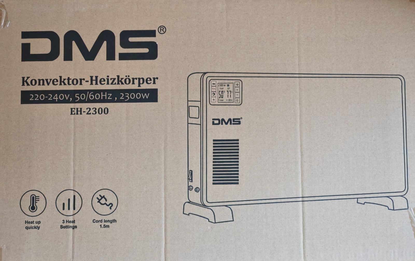 DMS Konvektor-Heizkörper EH-2300