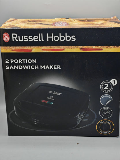 Russell Hobbs 2-Portion Sandwich Maker Toaster Toastgerät Sandwiches