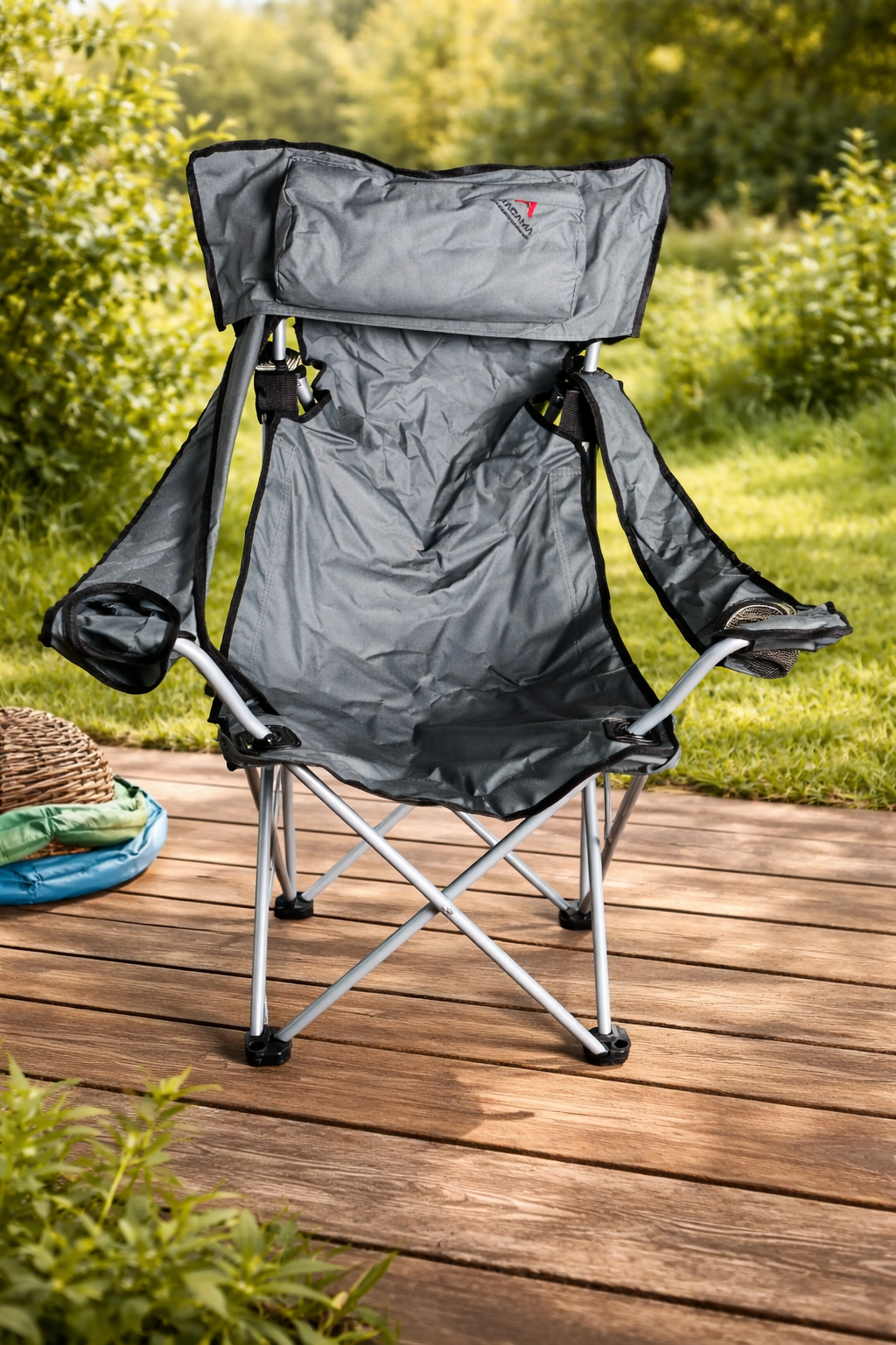 Atacama Campingstuhl faltbar – Angeln Outdoor Klappstuhl 150 kg