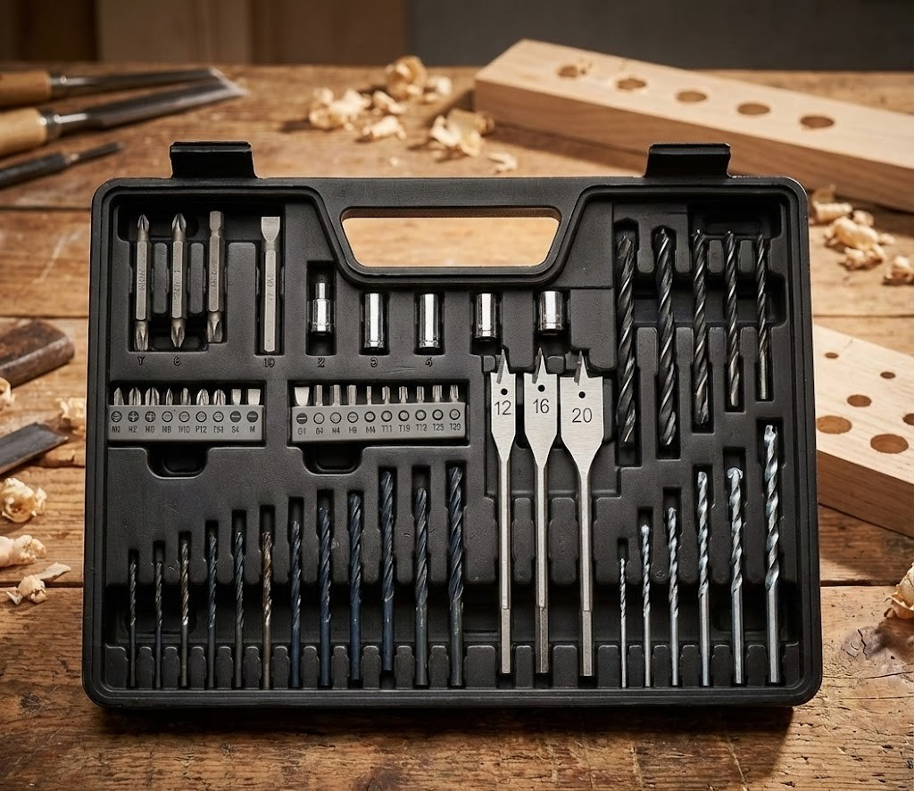 Bauhaus Craftomat Bohrer Schrauben Set 60-tlg. Werkzeug