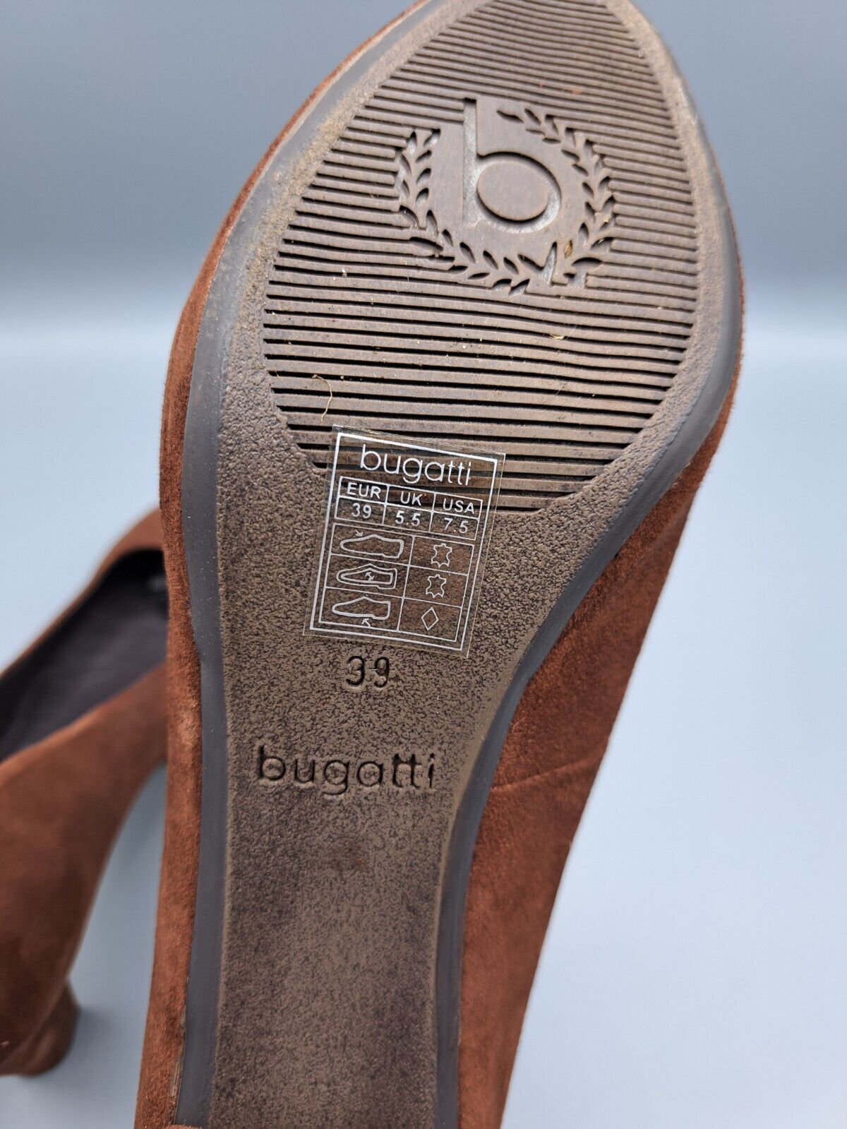 Bugatti Damen Halbschuhe, Braun, Größe 39