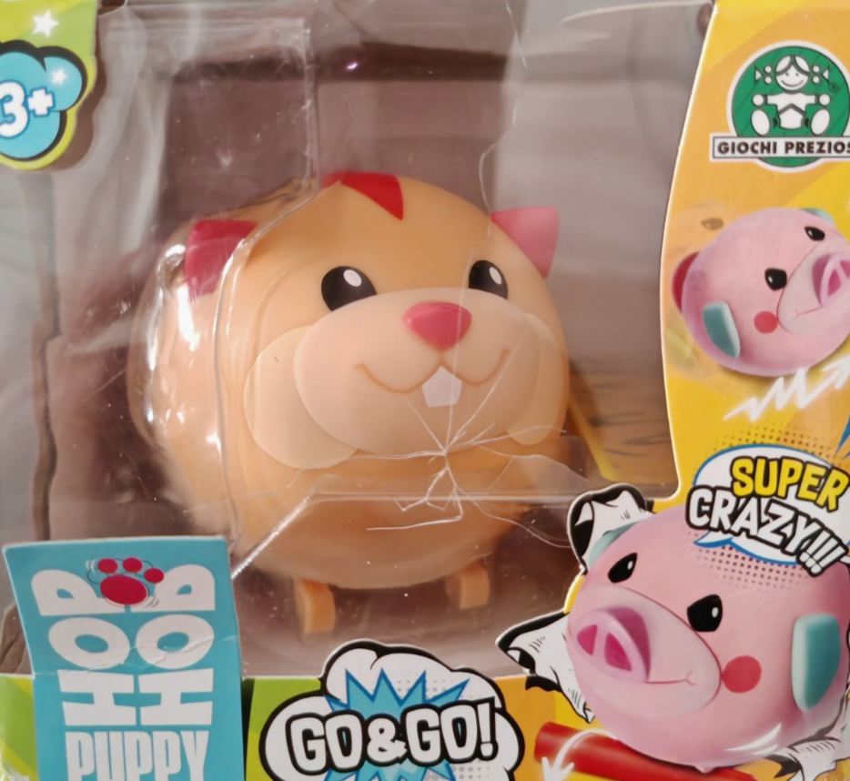 Giochi Preziosi Hop Hop Puppy Go & Go Hamster Tierfigur beweglich ab 3 Jahre D5