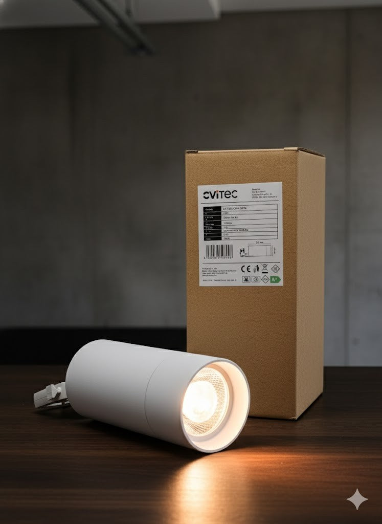 Cvitec CTTA3312PW-50744, IP20, 3000K, 1200lm Weiß, Strahler