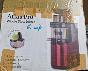Biochef Atlas Pro Whole Slow Juicer, Farbe Weiß