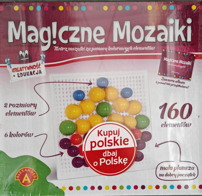 Alexander Magische Mosaike 160 Teile Steckmosaik Kreativspiel Kinder ab 3 D6