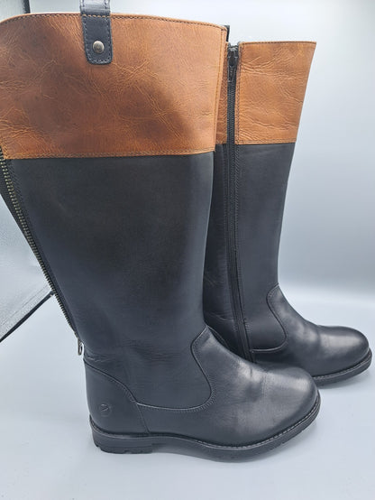 Paul Vesterbro Damen Stiefel – Schwarz Größe 36 Schuhe