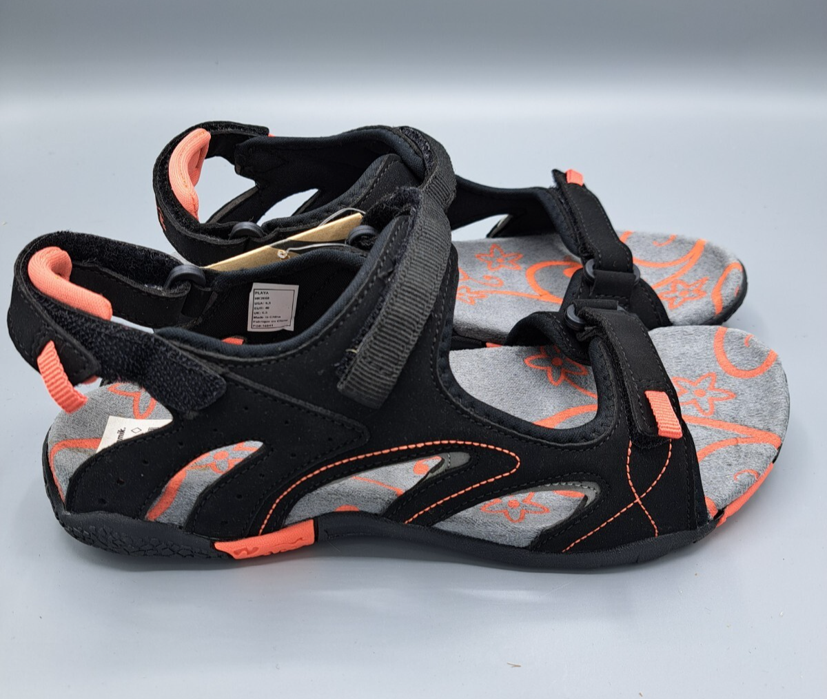 Kamik Kinder Sandalen – Größe 40 Schwarz Jungen Mädchen