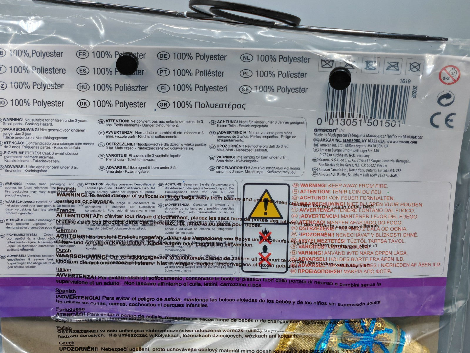 Amscan Cleopatra Kostüm, Größe 110