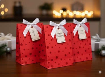 3x Stewo Geschenkverpackung, Tüten, Design 14x10 cm