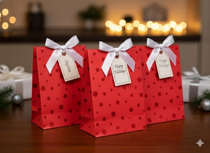 3x Stewo Geschenkverpackung, Tüten, Design 14x10 cm