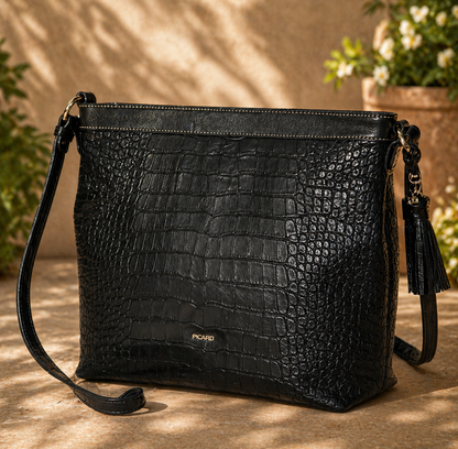 Picard Sammy Handtasche Damen Schwarz Damentasche Tasche modern