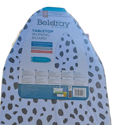 Beldray Bügelbrett 73x31 cm, Tischbügelbrett