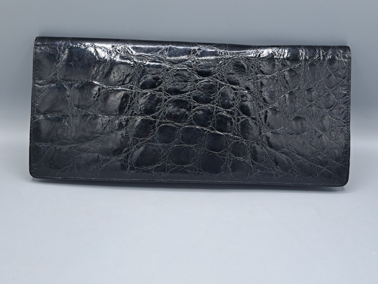 Damen Handtasche Handgetragen Schwarz, 32x14 cm