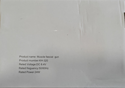 Fascial Gun KH-320 Massagepistole Muskel Massagegerät Tiefengewebe Massage F4