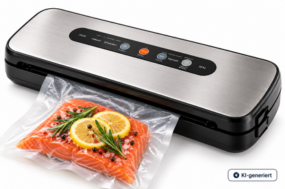 Vakuumiergerät Folienschweißgerät Lebensmittel Vakuumierer Sous Vide Edelstahl