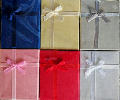 Kurtzy Schmuck Geschenkbox 12er Set Ringbox Ohrringbox Halsketten Box Schmuck E6