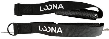 LOONA 2x Kabelzug Griffe Fitnessgriffe Zuggriffe D-Ring Krafttraining Schwarz E2