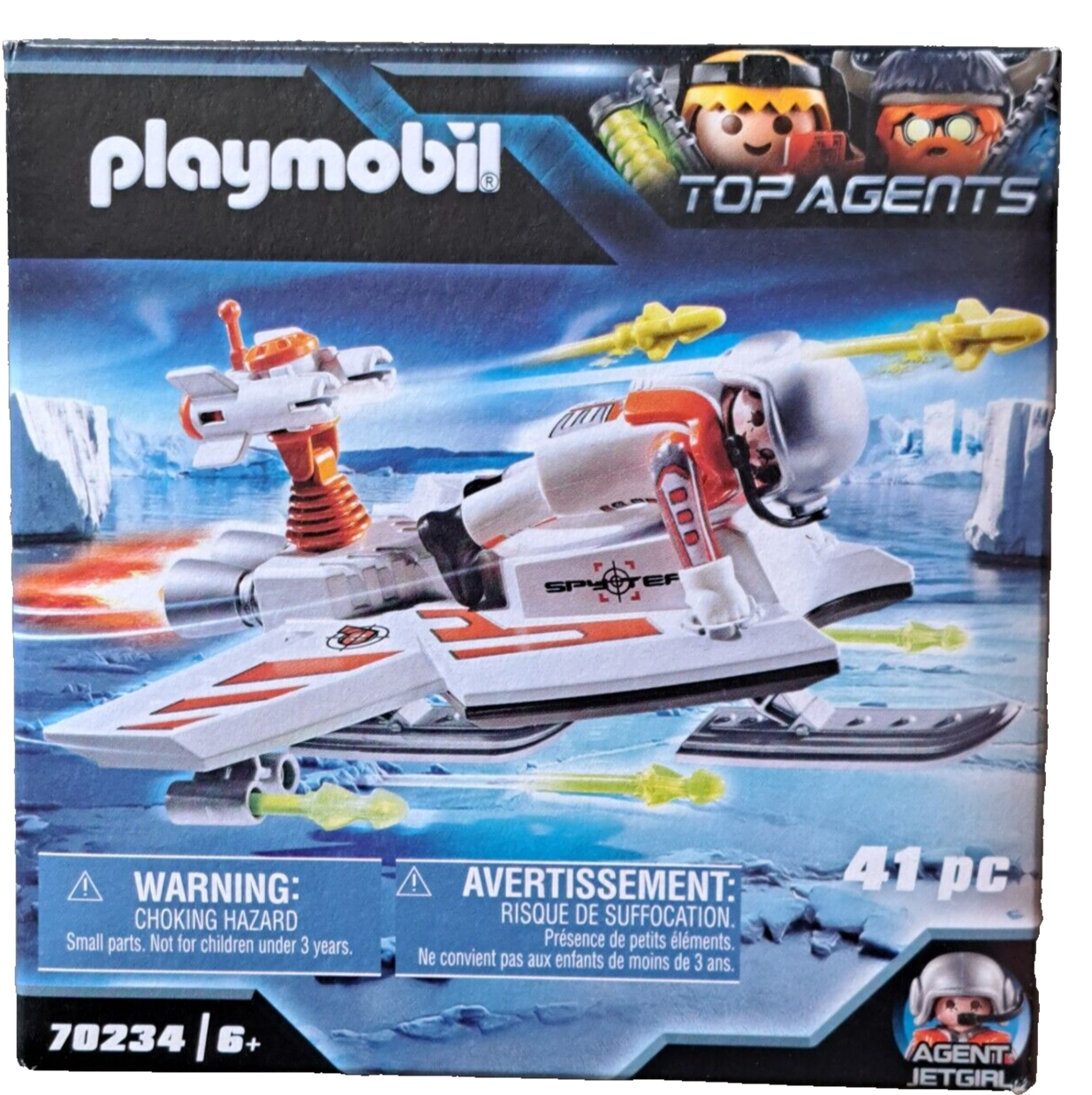 PLAYMOBIL TOP Agents 70234 - Spy Team Fluggleiter