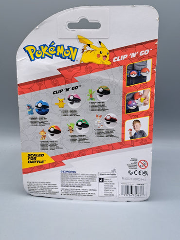 NIB Pokemon Clip 'n' Go Treecko + Nest Ball Action Figure Toy