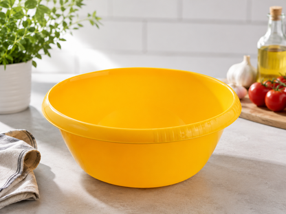 Seifert Kunststoff Schüssel Ø32 cm Gelb Küchenschüssel Rührschüssel Haushalt B5