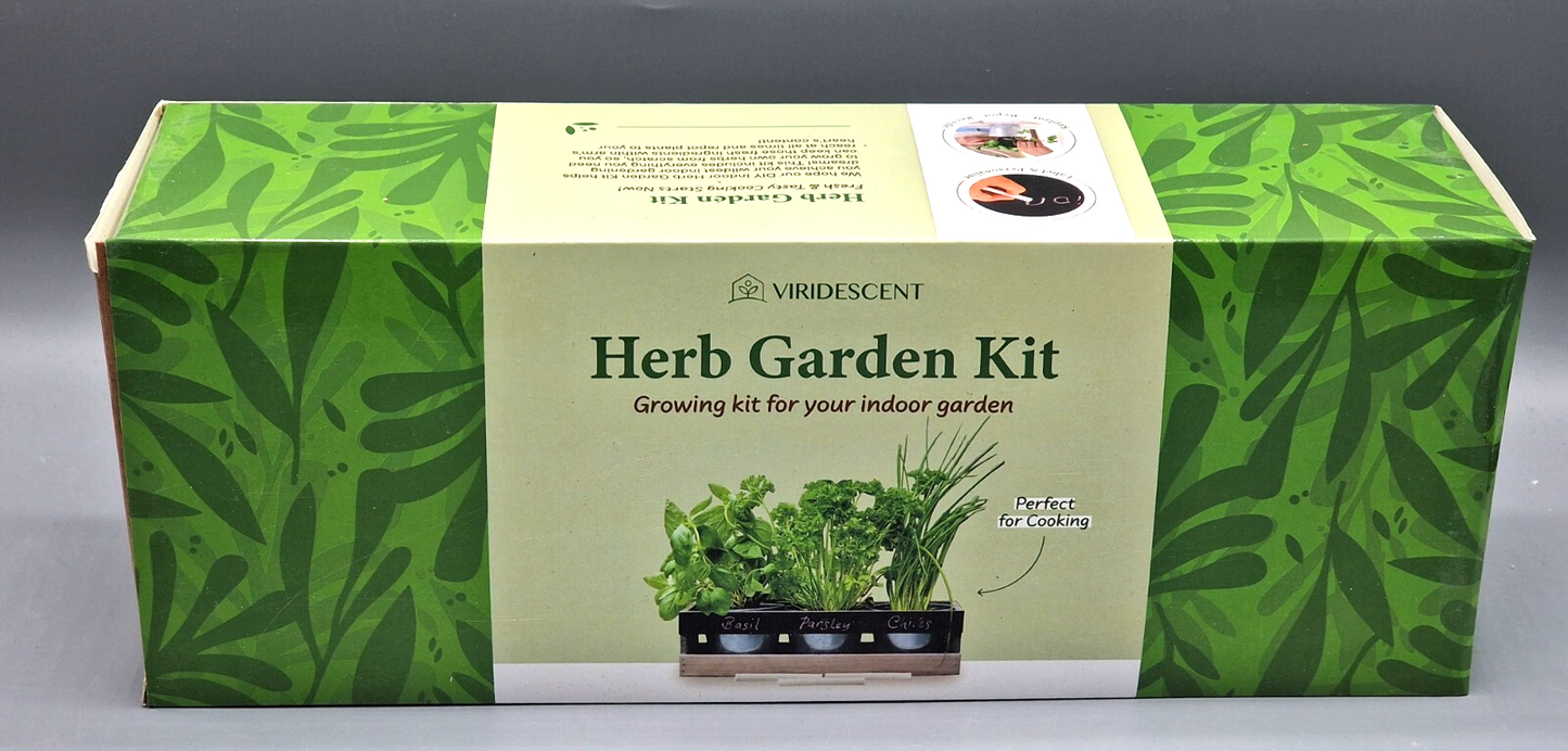 Viridescent Herb Garden Kit Küche Kräuter Pflanzen Kochen
