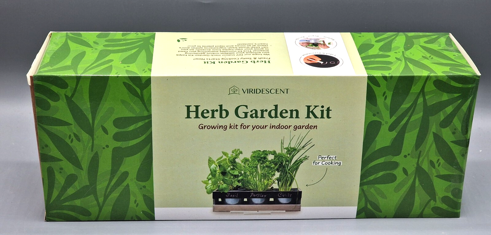Viridescent Herb Garden Kit Küche Kräuter Pflanzen Kochen