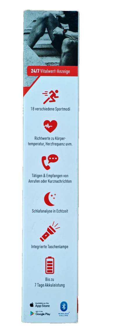 Kendox Life Tracker M37102 Fitness Tracker Smartwatch Schrittzähler Sport