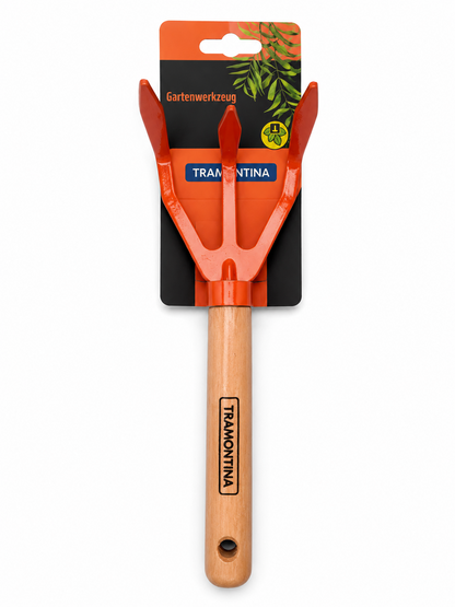 Tramontina Handgrubber Gartenwerkzeug Unkrauthacke Kultivator Grubber Stahl  A2
