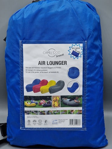 Air Lounger, Sitzsack 180 cm x 90 cm Blau