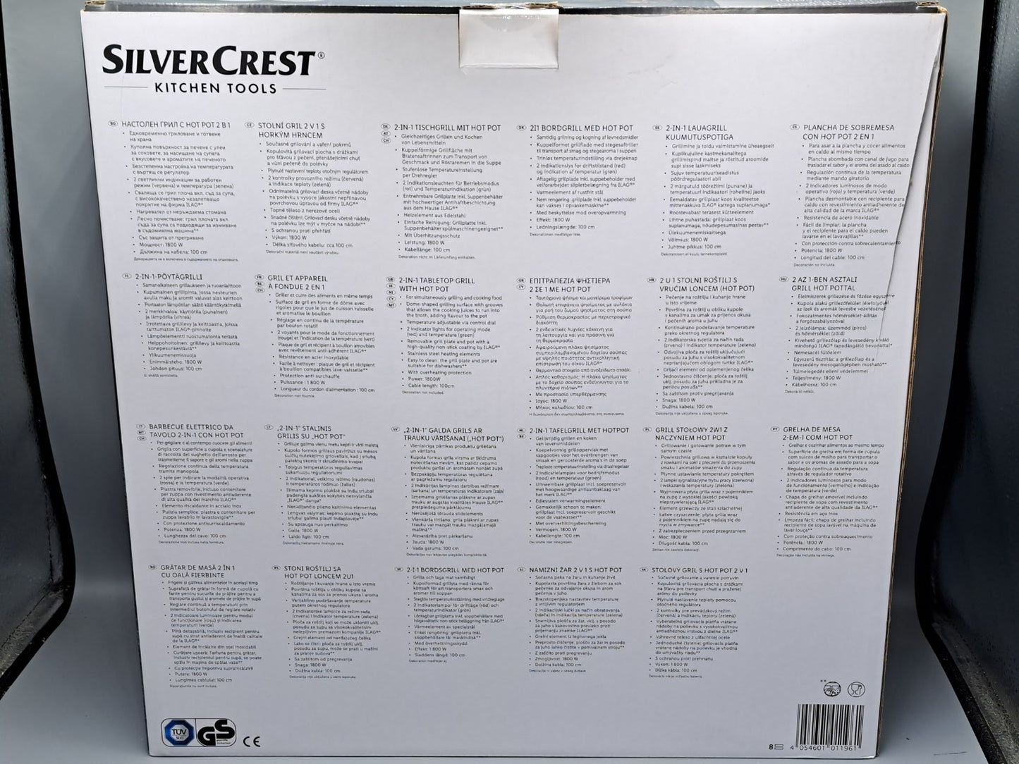 Silvercrest 2 in 1 Tischgrill mit Hot Pot