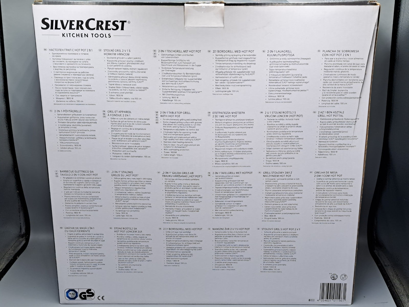 Silvercrest 2 in 1 Tischgrill mit Hot Pot