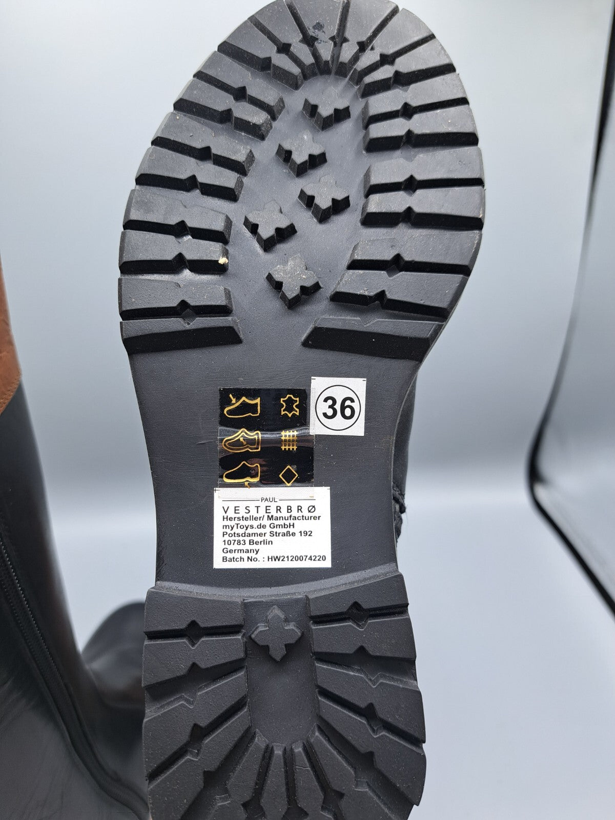 Paul Vesterbro Damenschuhe Stiefel Gr. 36 | Schwarz Damen