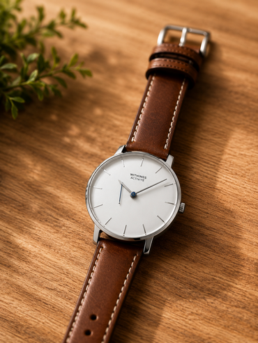 Withings Activité Uhr Schweizer Design Aktivitäts Schlaftracker Braun Armband