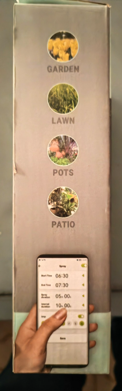 Kazeila Bluetooth WiFi Bewässerungscomputer App Garten Bewässerungssteuerung B1