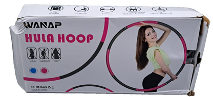 Wanap Fitness Hula Hoop 1kg 8 Teile 95cm Trainingsreifen Fitnessreifen Blau E3