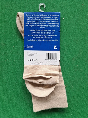 Nur Die, bambus Komfort Socken, Herren 39-42