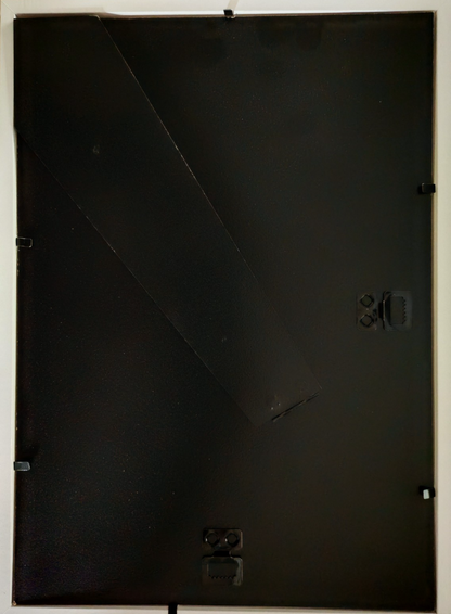 Bilderrahmen Weiß 31x23cm Fotorahmen Standrahmen Bilderrahmen Deko Foto HO-A13