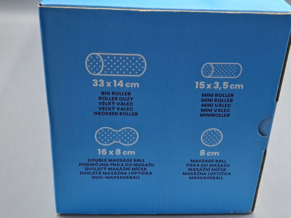 Spokey Massage Set, 4 teillig, Sport, Faszien